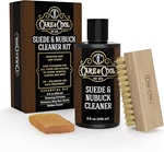 Care & Cool Suede and Nubuck Cleaner Kit (8 oz) Restores Color & Vibrancy to Shoes Clothes, and Furniture (Essential Kit)