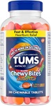 TUMS Chewy Bites Chewable Antacid Tablets for Ultra Strength Heartburn Relief