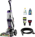 BISSELL ProHeat 2X Revolution Pet Pro Plus, 3588F, Upright Deep Cleaner, 30-minute Dry Time, Dual Dirt Lifter Powerbrush, Hose & Tool Attachment, Pet Upholstery Tool and Tough Stain Tool Included